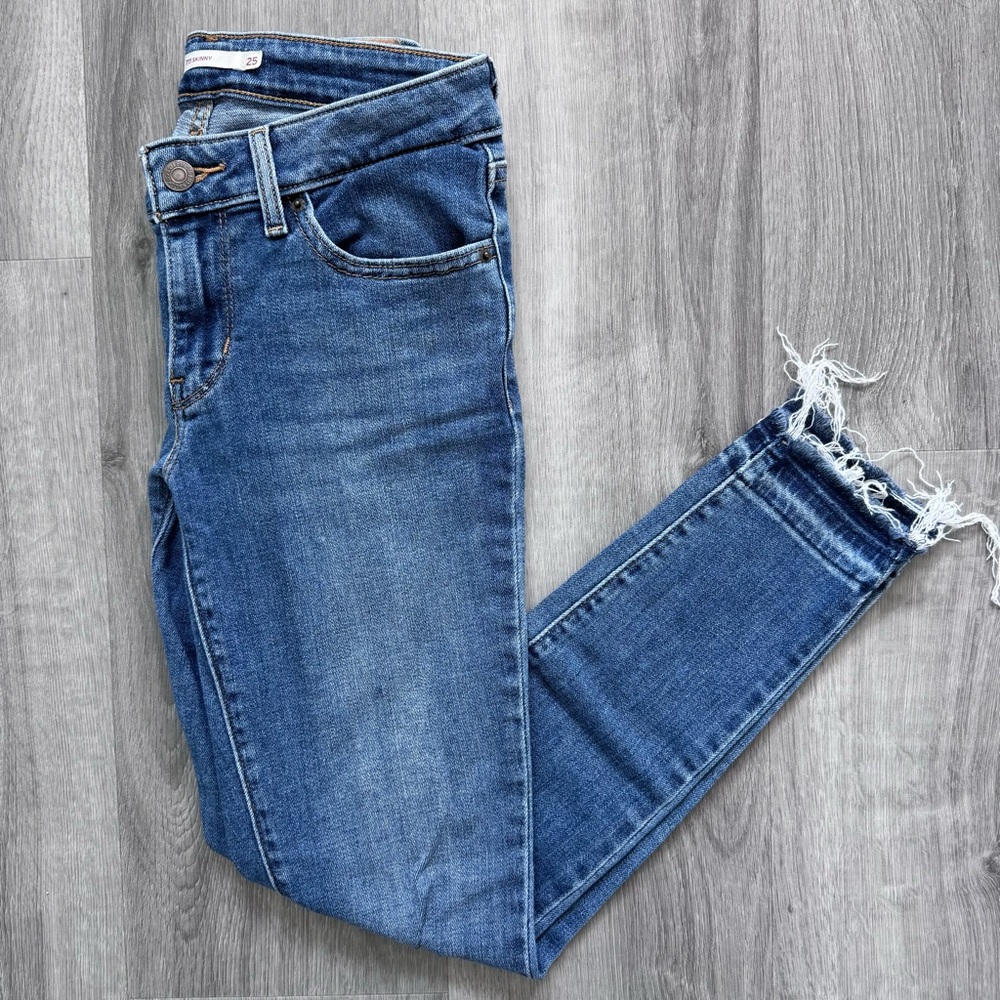 Levi’s Blue Denim Women's Skinny Jeans